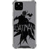 DC Comics Batman Silhouette Art Google Pixel 5 Clear Case